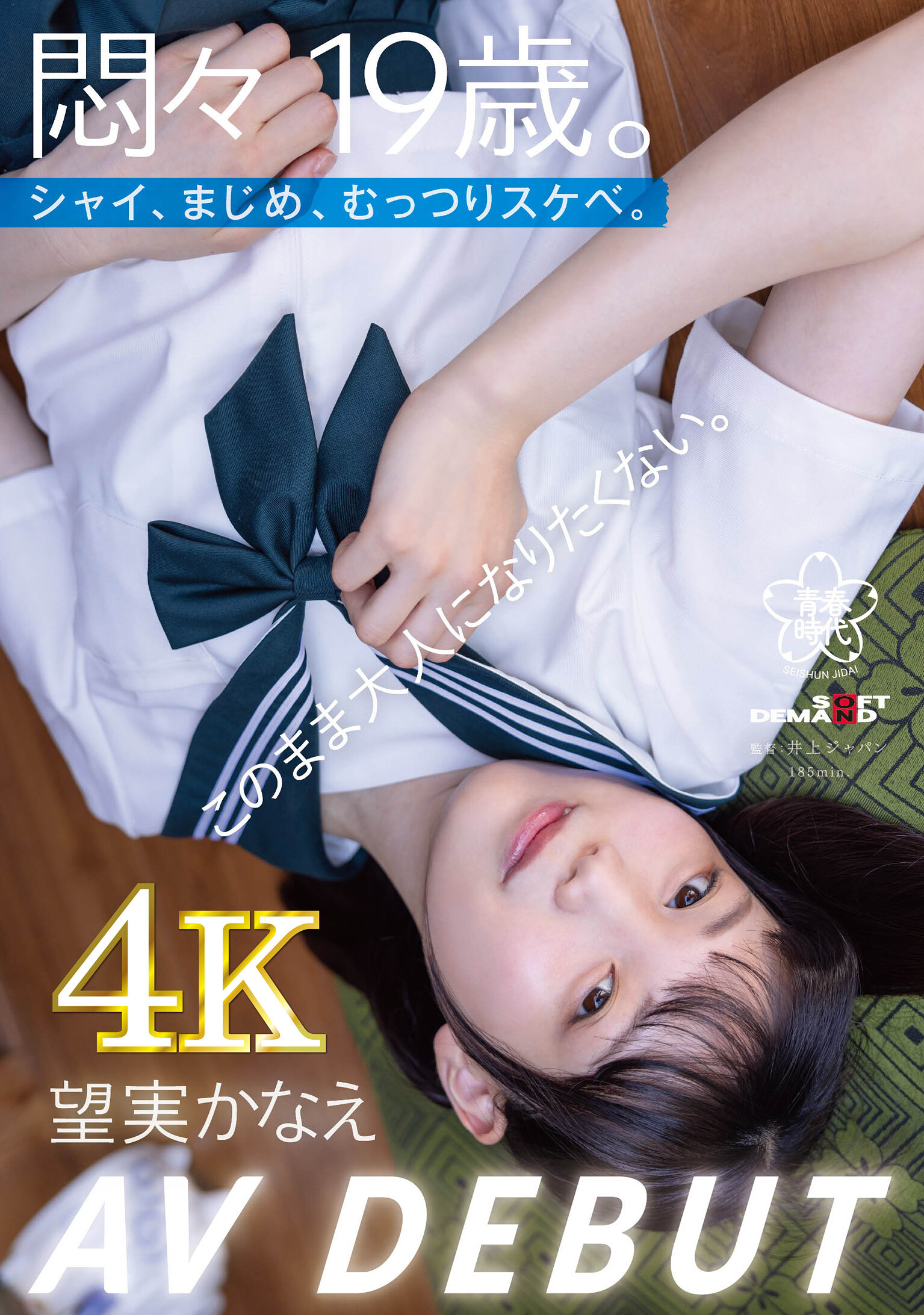 悶々19歳。シャイ、まじめ、むっつりスケベ。このまま大人になりたくない。 望実かなえ AV DEBUT
