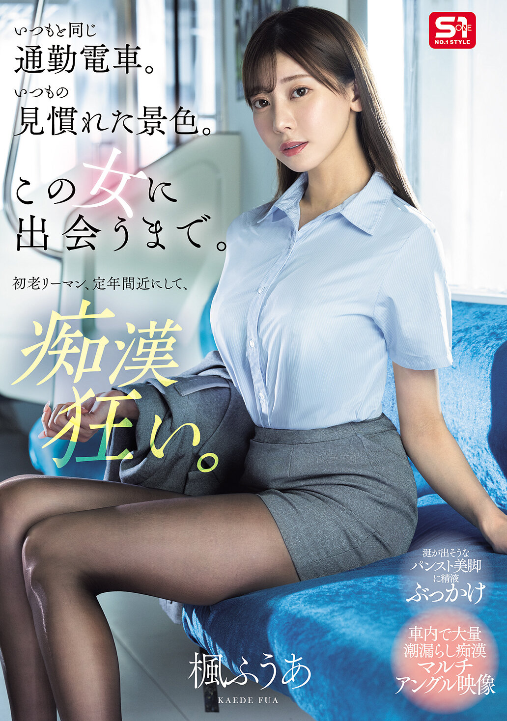 いつもと同じ通勤電車。いつもの見慣れた景色。 この女に出会うまで。 初老リーマン、定年間近にして、痴●狂い。 楓ふうあ