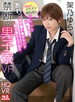 【VR】転校生のイケメンゆらおにドキドキ恋しちゃった…あれっ、オチ●チ●がない!?胸が膨らんでる!?禁断の男子寮VR 架乃ゆら