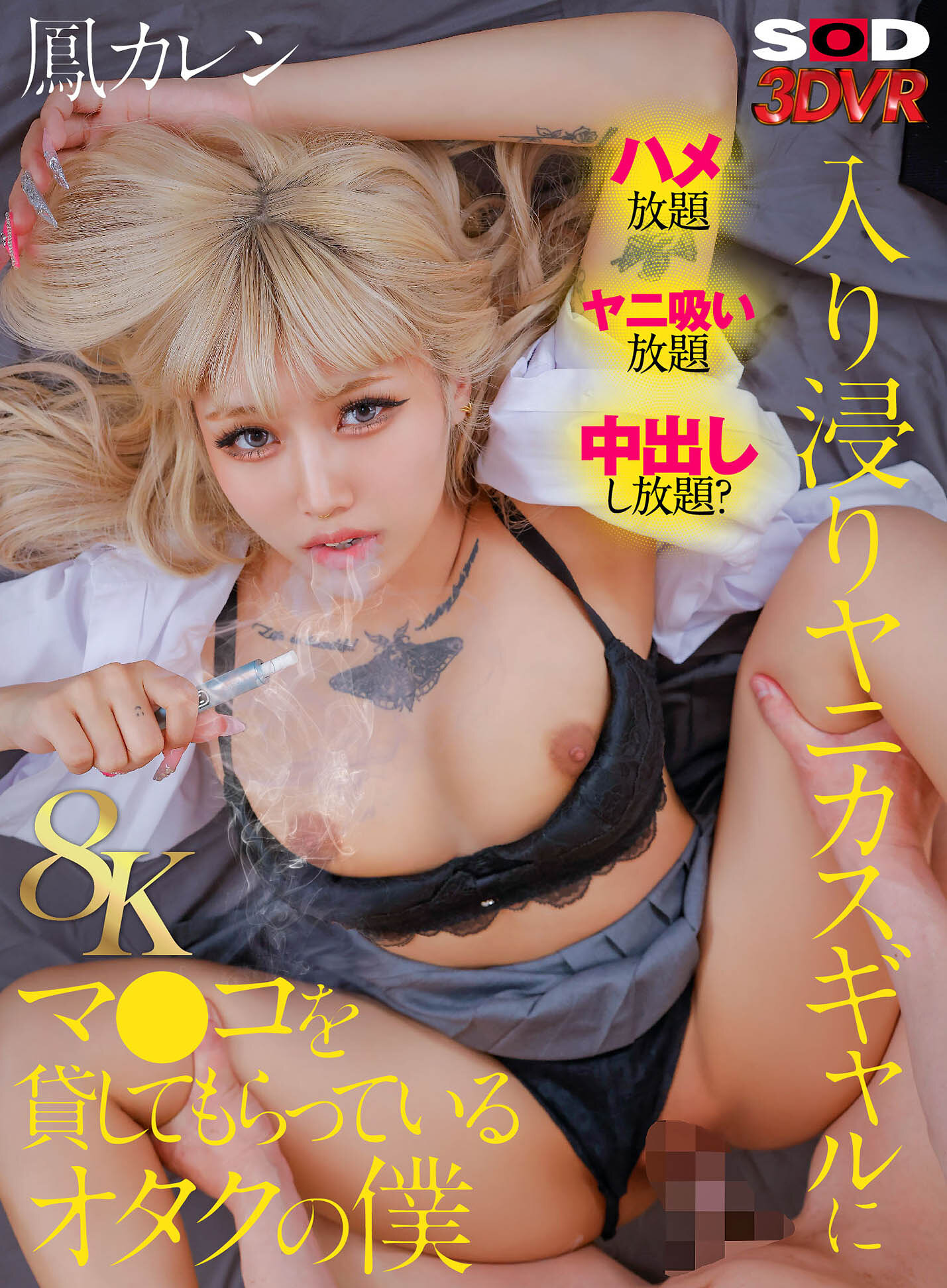 【VR】【8K】入り浸りヤニカスギャルにマ●コを貸してもらっているオタクの僕 鳳カレン