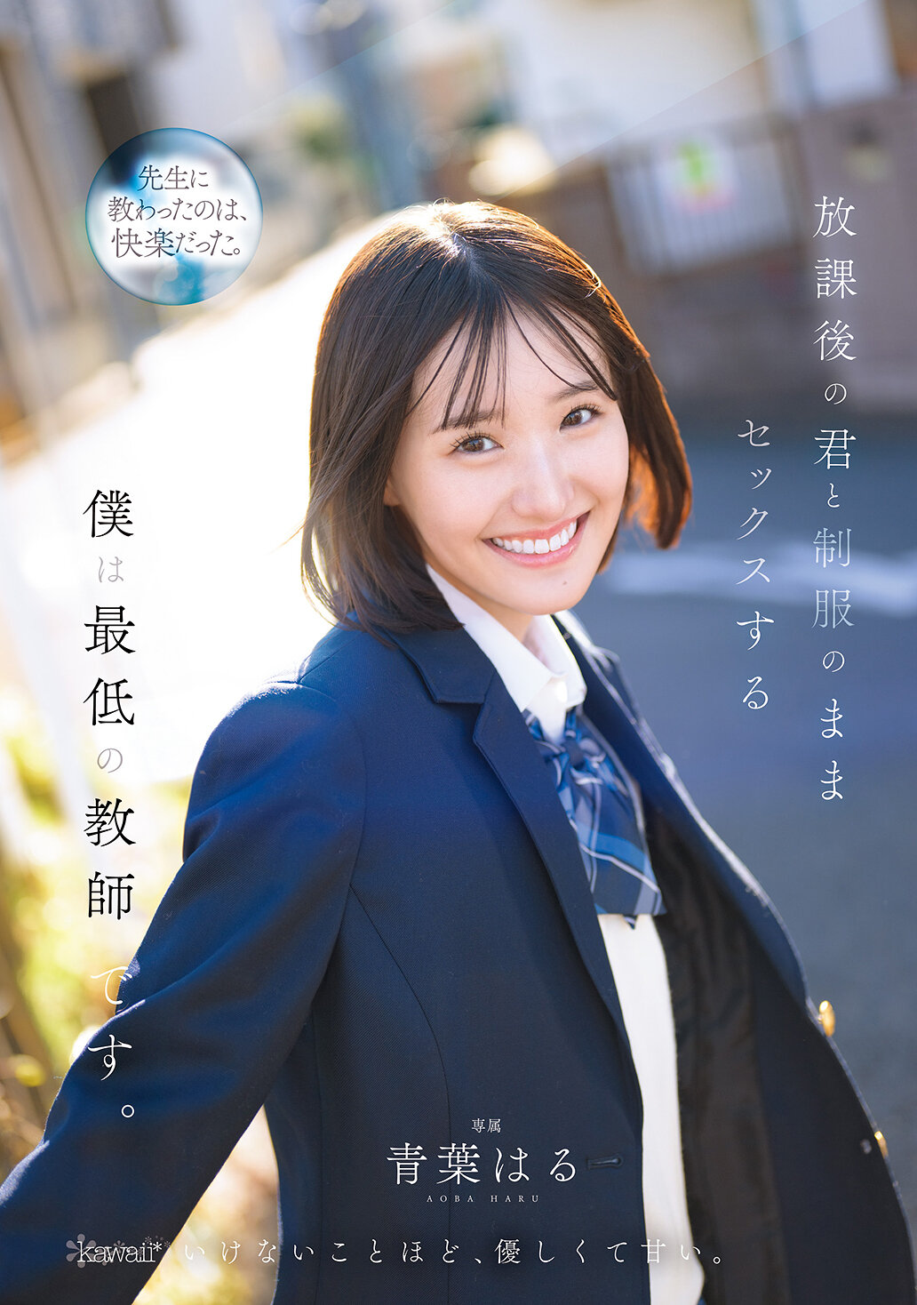 放課後の君と制服のままセックスする僕は最低の教師です 青葉はる