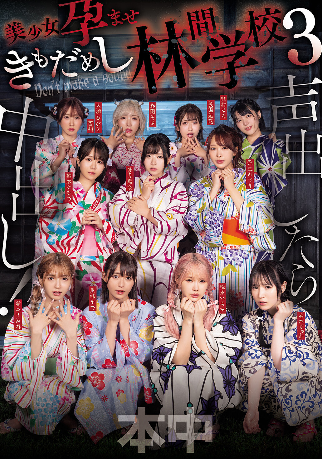 声出したら中出し！美少女孕ませきもだめし林間学校3