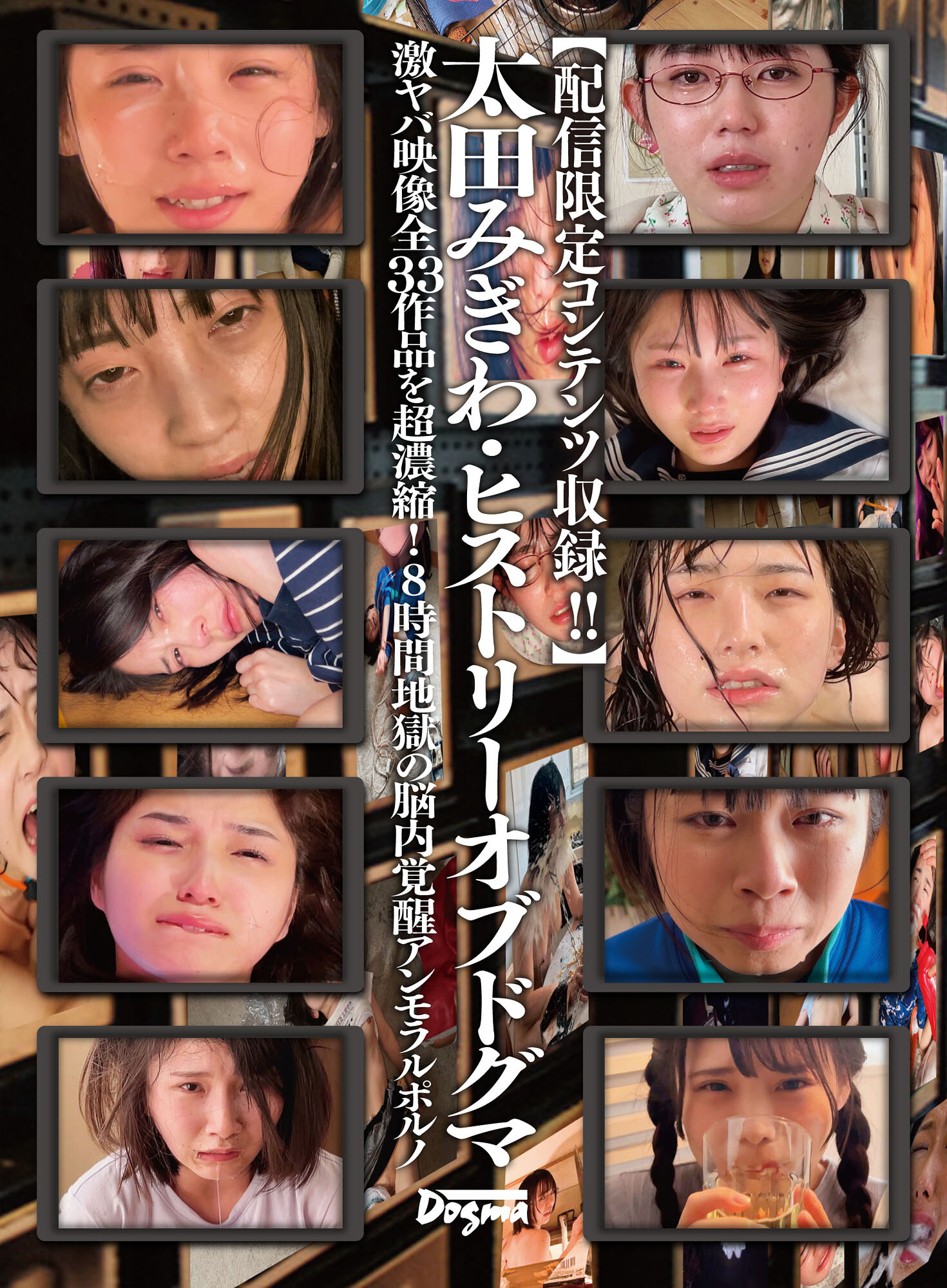 【配信限定コンテンツ収録!!】太田みぎわ・ヒストリーオブドグマ 激ヤバ映像全33作品を超濃縮!8時間地獄の脳内覚醒アンモラルポルノ