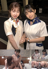 先輩後輩で二人で内緒の黒歴史!初めての3Pで大はしゃぎ!